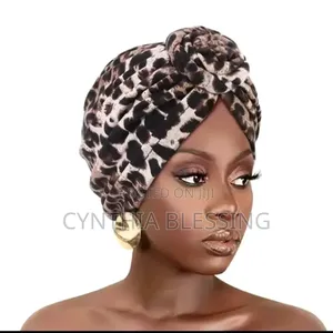 Fashion Turban Animal Print