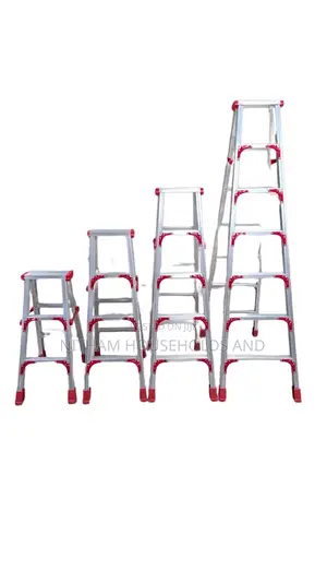 Double Sided Aluminum Step Ladders