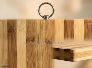 Bamboo Wooden Chopping Board for Kitchen | Thick Heavy Cutting Board