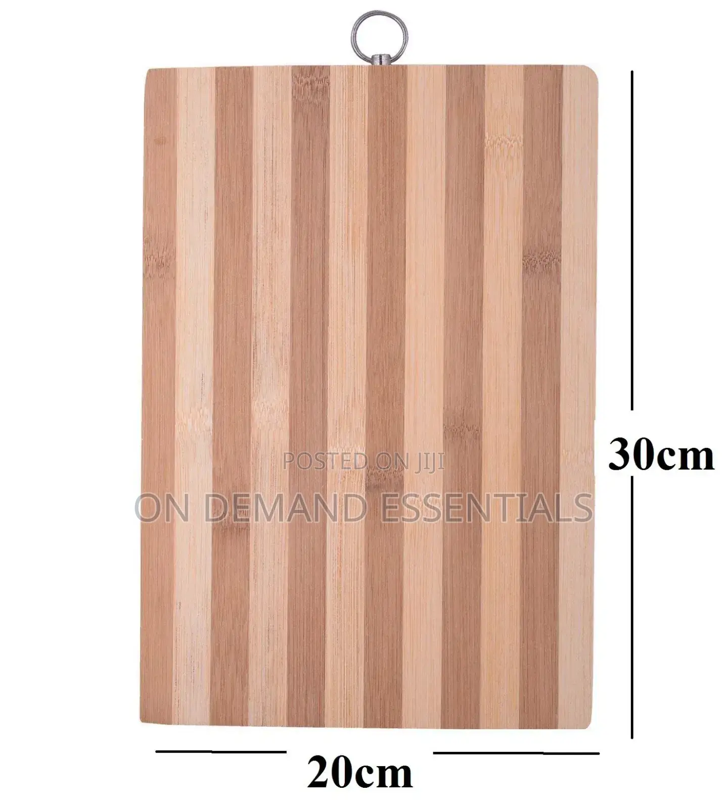 Bamboo Wooden Chopping Board for Kitchen | Thick Heavy Cutting Board