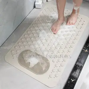 Non-Slip Shower Mat Mildew Resistant Bathroom Rubber Bathtub Foot