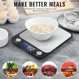 Updated Kitchen Scale, Large Weighing Panel, Weight Loss, Baking