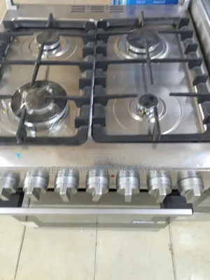 Haier 4 Burner Full Gas Cooker With Wok Burner and Gas Leak Detection