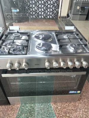 Von 4+2 Standing Cooker Size 90 by 60 With Wok Burner Full Oven