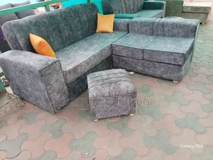 Ligh Grey Velvet Sofa Set for Sale