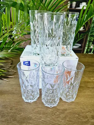 Heavy Classy Water Glass in Stock 6pcs at 1200
