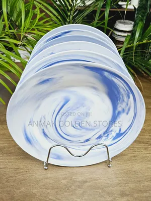 *High Quality Beautiful Ceramic Dinner Plates 6pcs at 1400* Anmak