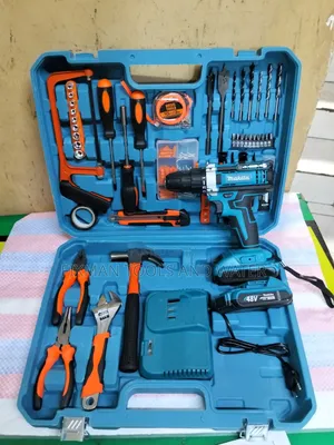 Gypsum Set Makita Cordless Drill 2 Battery 48 v Set