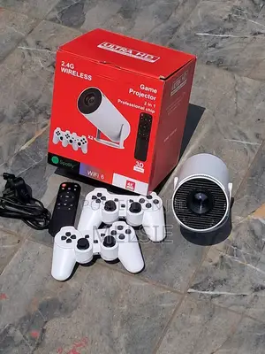 Compact Portable Projector With Built-in Games