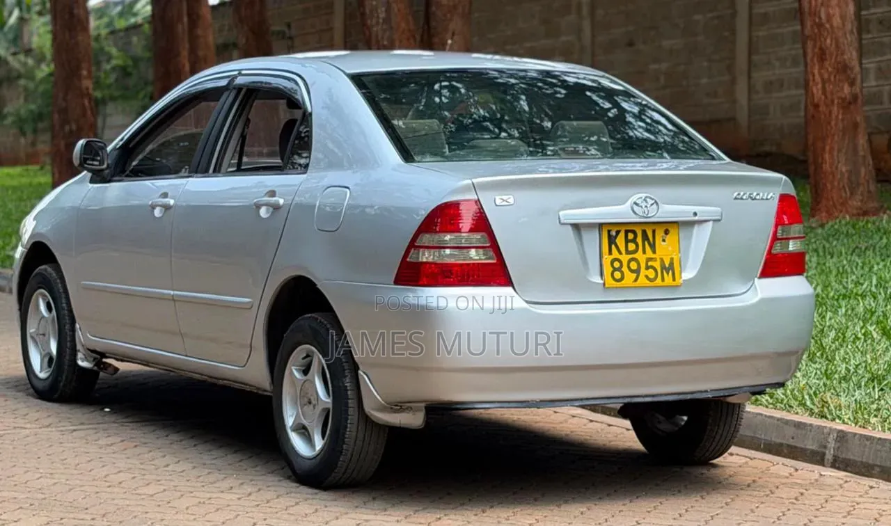 Toyota Corolla 2002 Silver