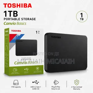 Toshiba 1TB Portable Storage