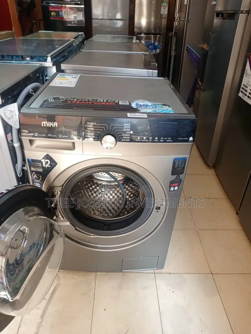 Mika 12 Kg Washing Machine Front Load