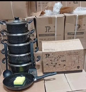 New Model 14 Pieces Jp Non Stick Cookware Set