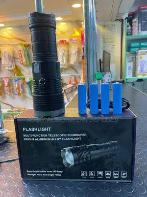 Telescopic Flashlight Torch
