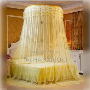 *Round Mosquito Net* _ Cream