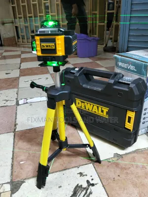 Best of 16 Line DEWALT LASER LEVEL MACHINE 2 Battery and Tripod Stand