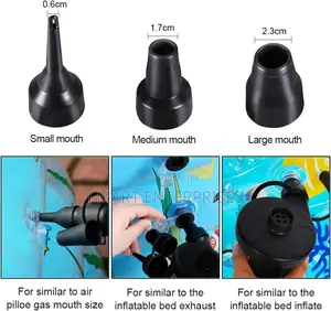 Electric Air Pump for Inflatables,Portable Quick-Fill Air Pump