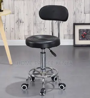 Adjustable Stool: Hospital 360 Degree Stool With Backrest