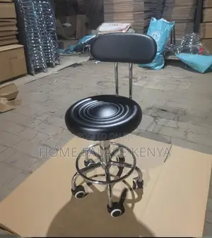 Adjustable Stool: Hospital 360 Degree Stool With Backrest