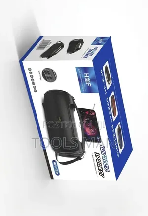 H at F HF-F39 Solar Bluetooth Wireless Speaker With Phone Holder.