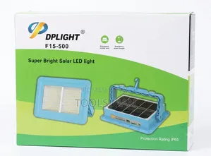 DPLIGHT F15-500 Super Bright Solar LED Emergency Light IP65