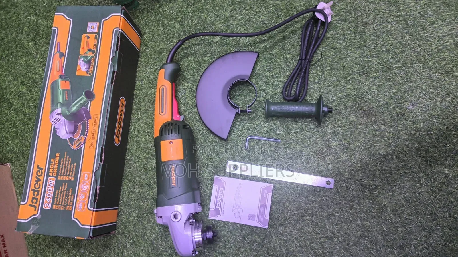 Jadever 2400W Angle Grinder