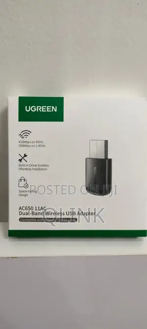 UGREEN AC650 11ac Dual-Band Wireless USB Adapter