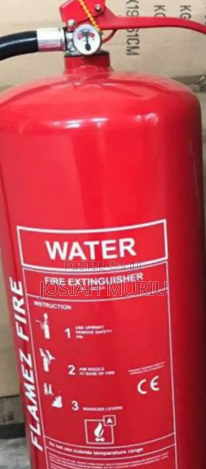 Water 9L Fire Extinguisher