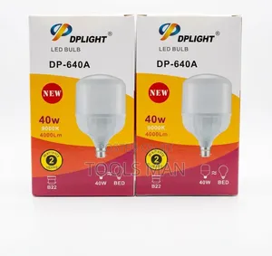 DPLight 40W LED Bulb B22 Super Bright 4000Lm - Cool Daylight.