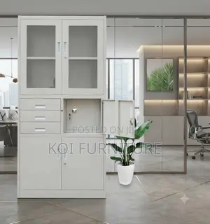 Office Cabinet; Executive Steel Filing Cabinet With Locks