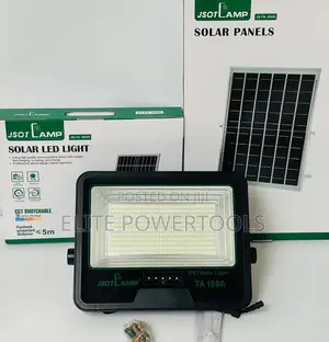 TA 1000W Solar LED Flood Light With Solar Panel Remote
