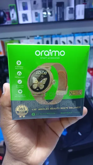 Oraimo Watch Muse 2 AMOLED Diamond Appearance Smart Watch OSW-833N