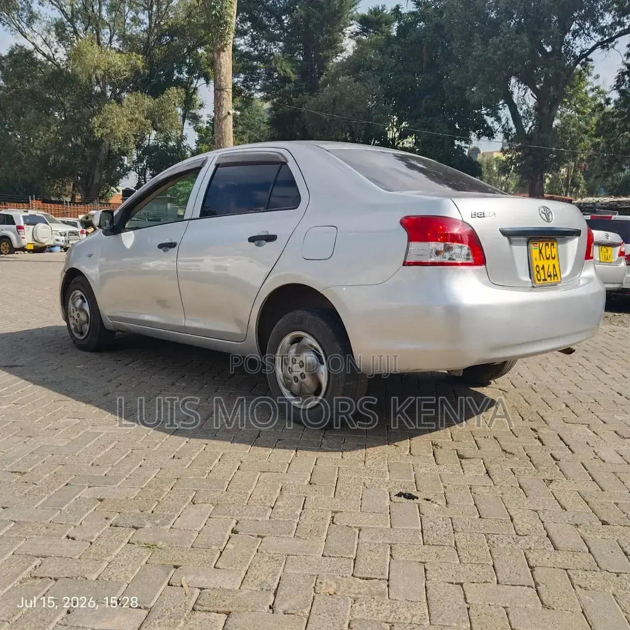 Toyota Belta 2007 Silver