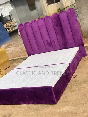 5x6 Purple Chester Bed