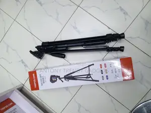 Tripod 3366 Phone Camera Stand With 3-Way Pan Head