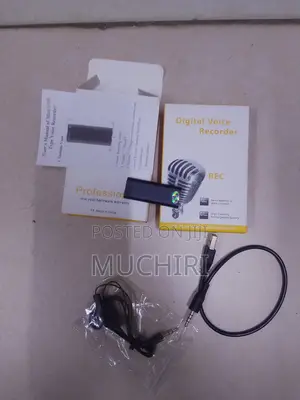 8GB Portable Digital Voice Recorder With USB Fast Charging