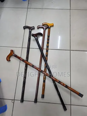 Mahogany Wooden Walking Sticks_yu