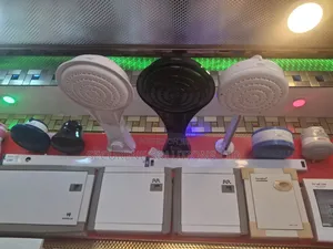 Fame 4T Black Instant Shower Head With a 6800W