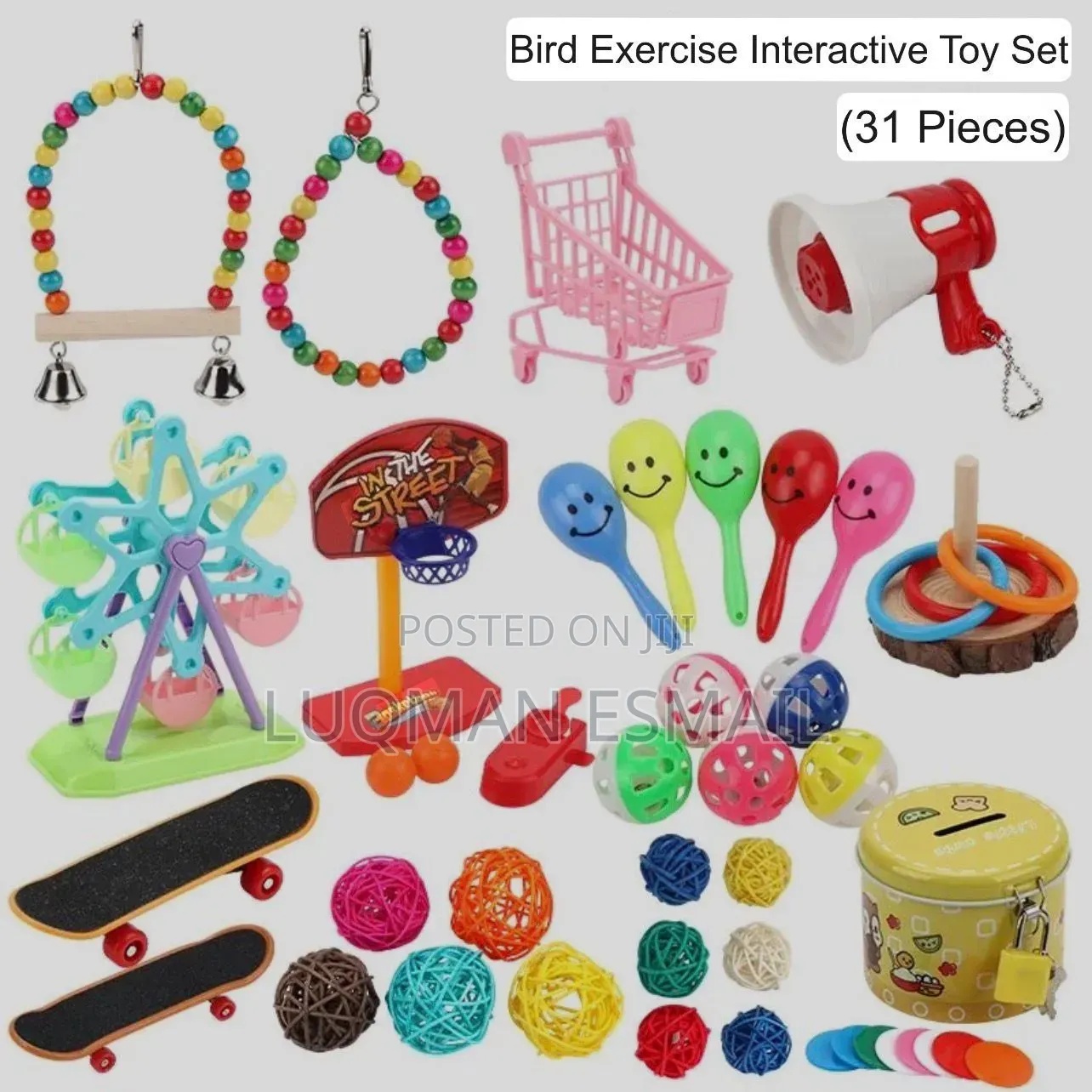 Budgies Toys Available