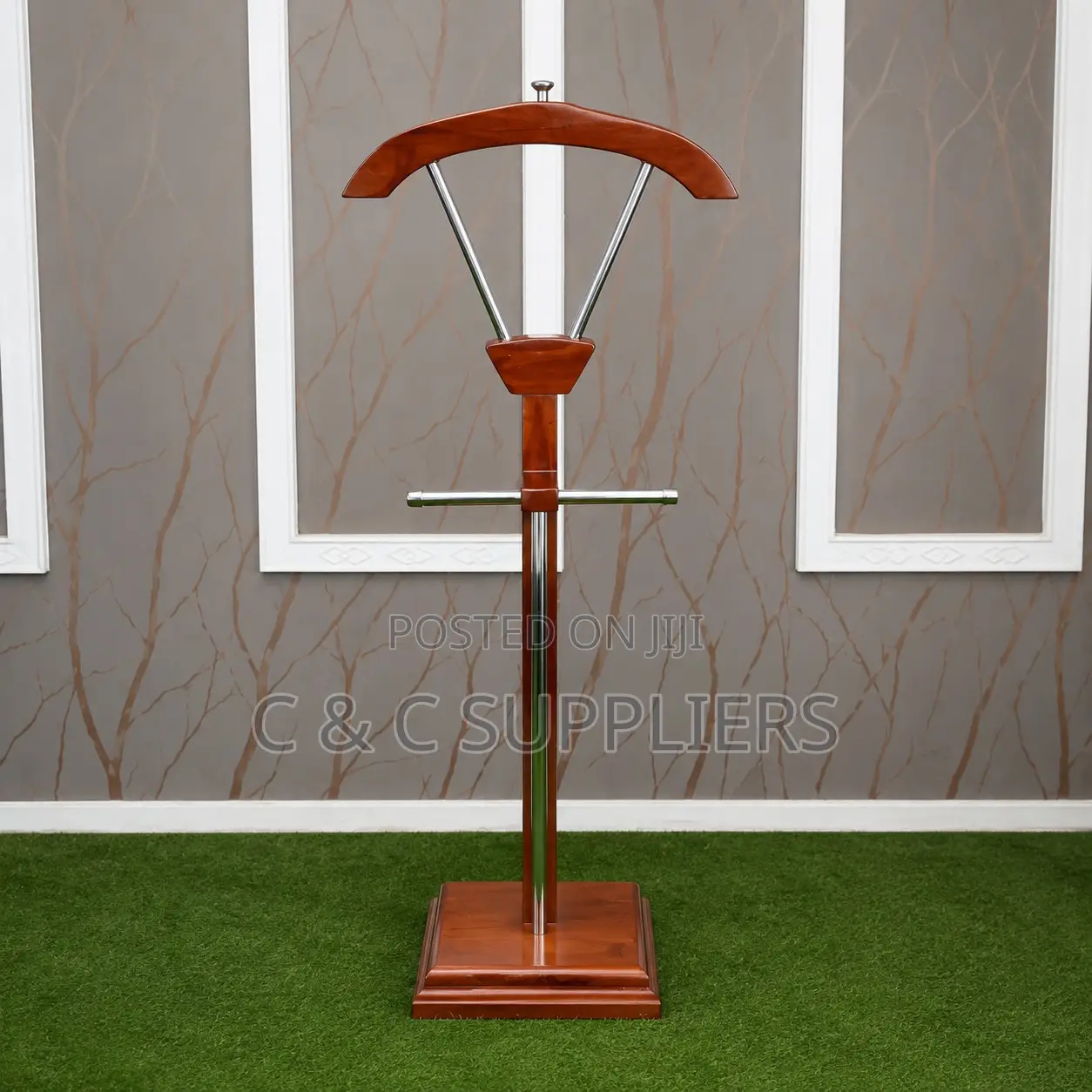 Manager's Mahogany Coat Hanger