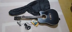 Meitone Size 40 Acoustic Guitar + Free Bag, Capo New Pickup