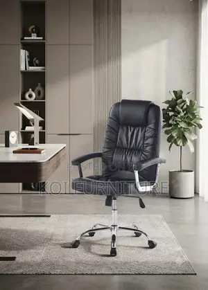 Office Chairs; High Back Anatomically Executive Leather Office Chair