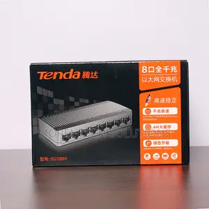 8-Port Gigabit Network Switch Plug Play High-Speed Ethernet Hub S108
