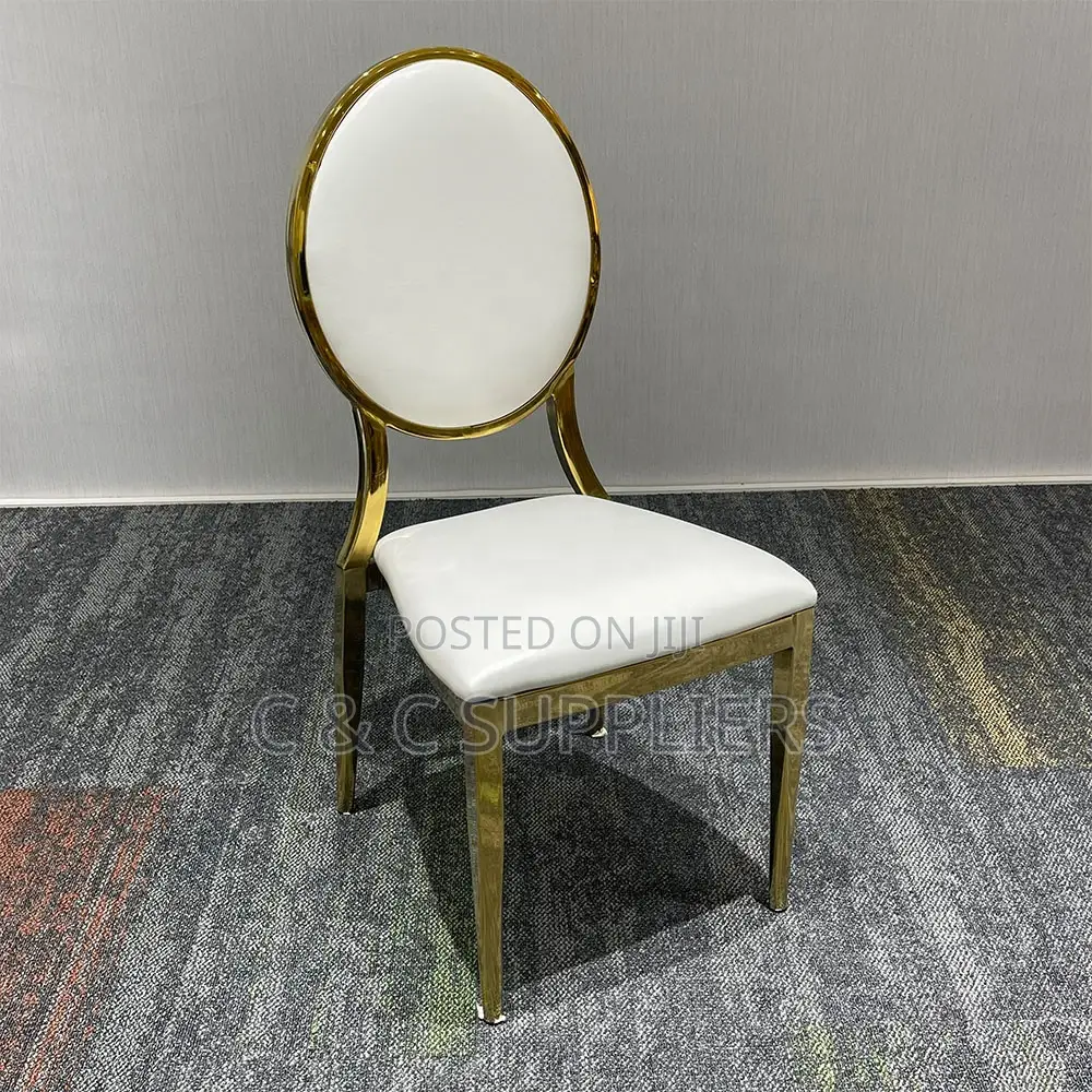 Modern Round Back Wedding Chair