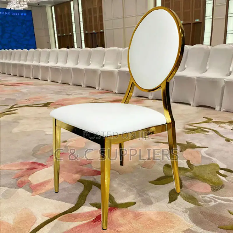 Modern Round Back Wedding Chair