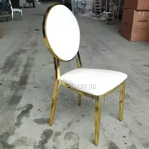 Modern Round Back Wedding Chair