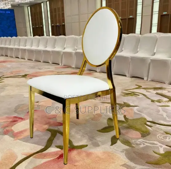 Modern Round Back Wedding Chair