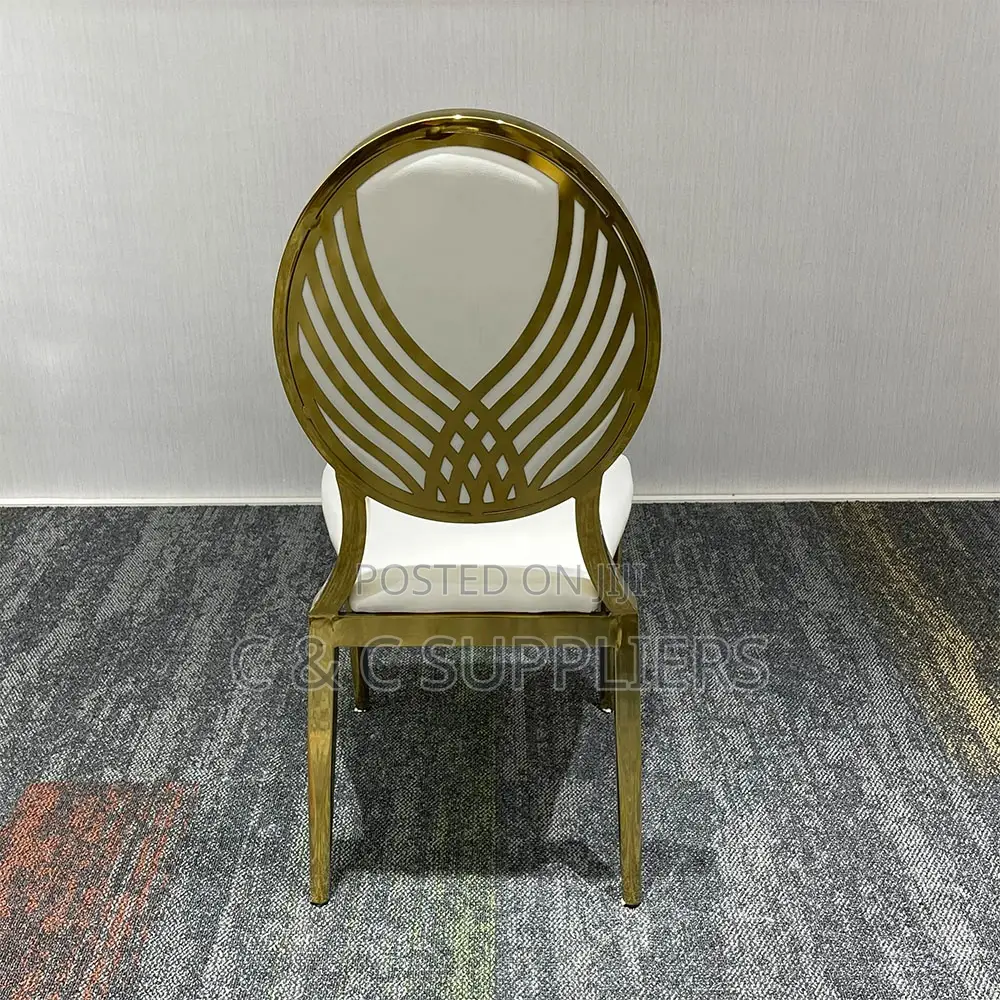 Modern Round Back Wedding Chair