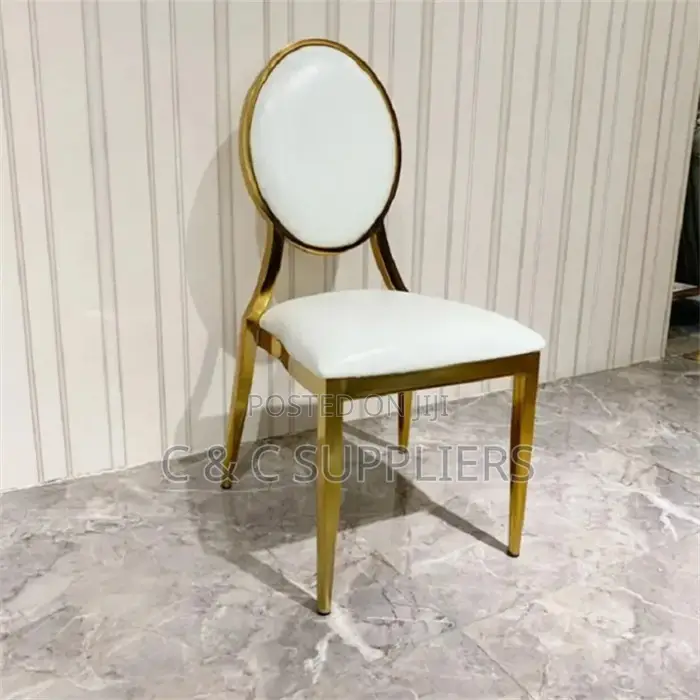 Modern Round Back Wedding Chair