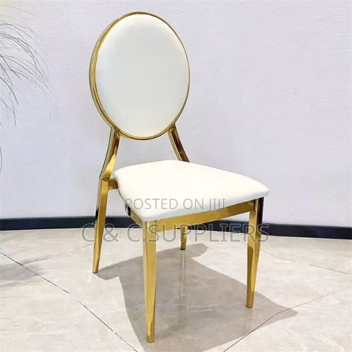 Modern Round Back Wedding Chair